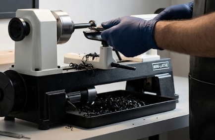 It goes on the machine